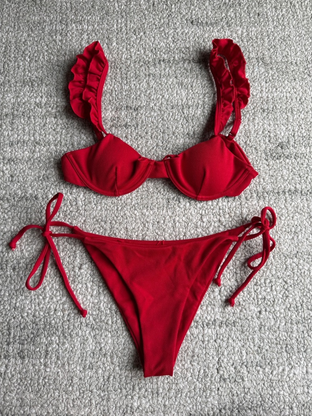 Zaful Red Bikini Set
